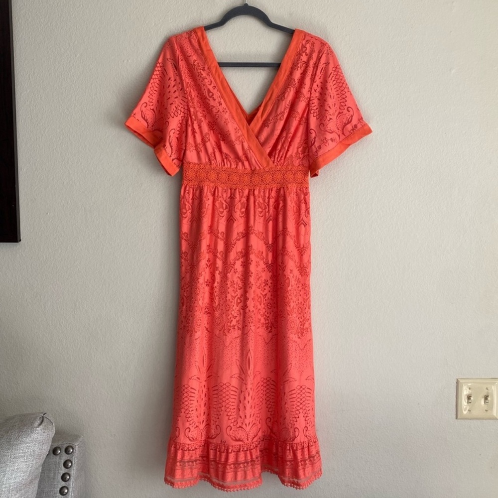 Anthropologie Farm Rio Devore Women’s Maxi Dress✨